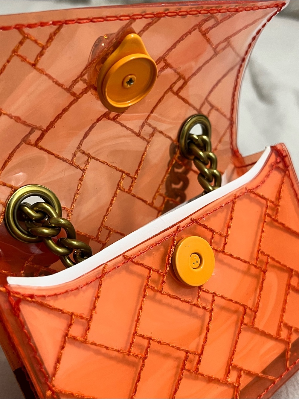 Kurt Geiger Micro Kensington Vinyl Bag - Picture 6 of 8